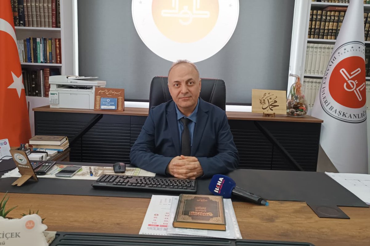 Müftü Çiçek: Ramazan fırsat ayıdır, gafletle geçirilmemeli