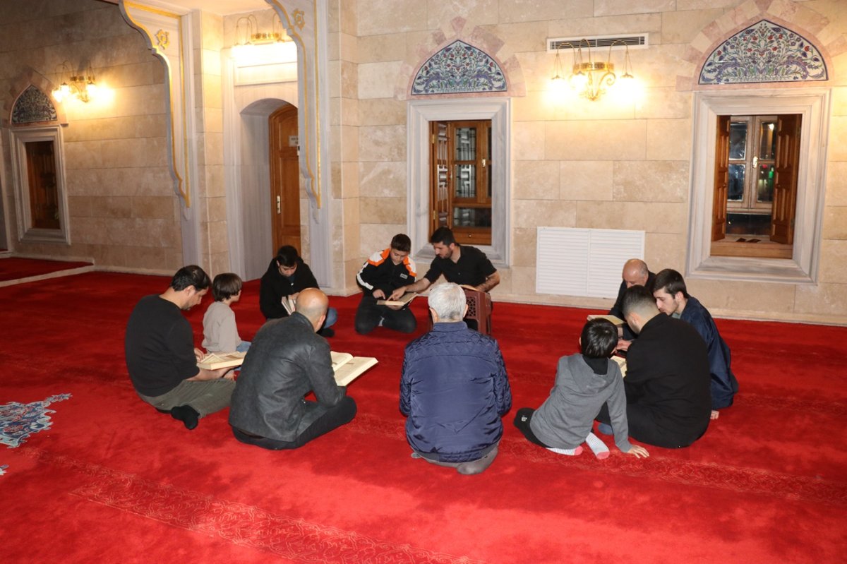 Ankara'da itikaf sünneti ihya ediliyor