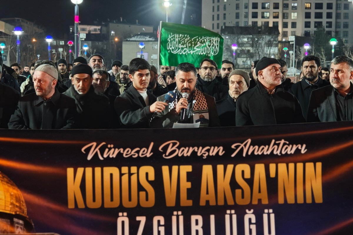 Muş’ta "Dünya Kudüs Günü"nde birlik mesajı verildi