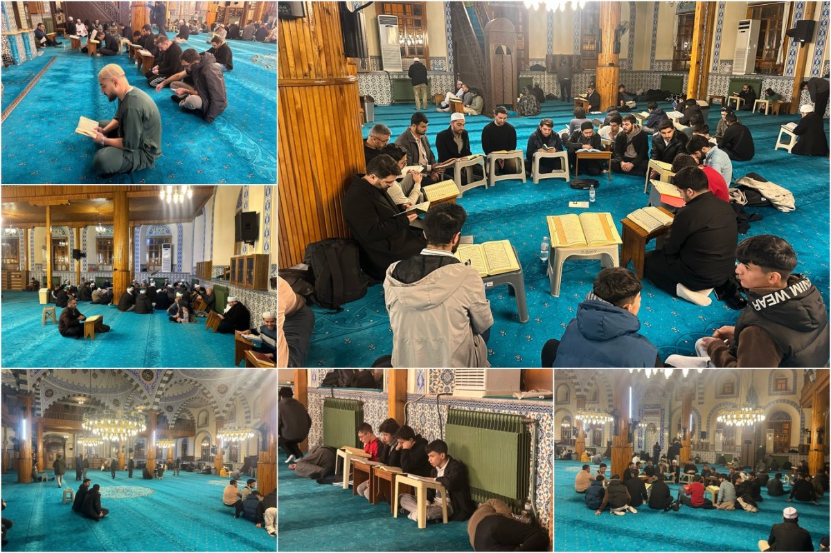 Konya Kapu Camii’nde Ramazan’ın son günlerinde itikâf yoğunluğu