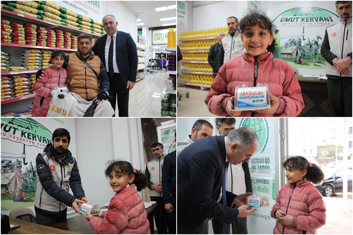 Biriktirdiği harçlığını Gazze'ye bağışladı