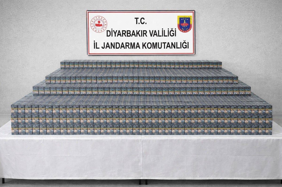 Diyarbakır’da kaçakçılık operasyonu