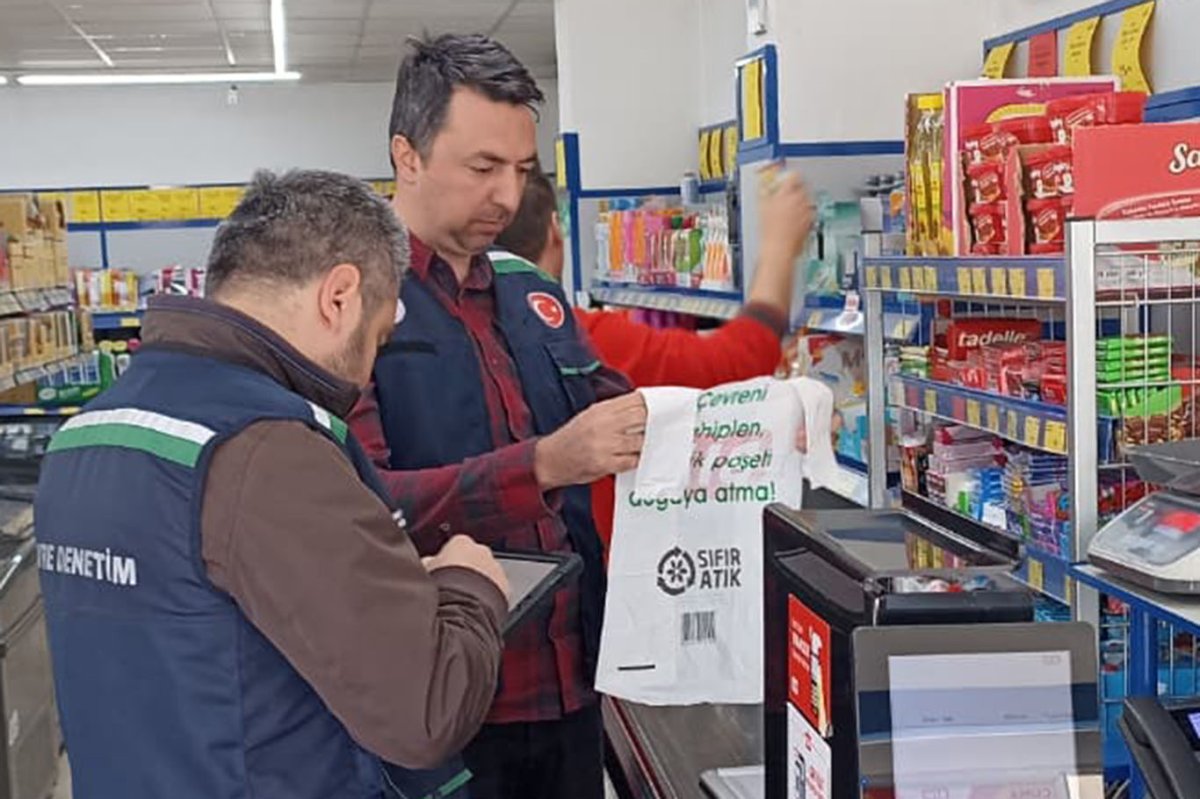 Batman'da plastik poşet denetimleri sürüyor