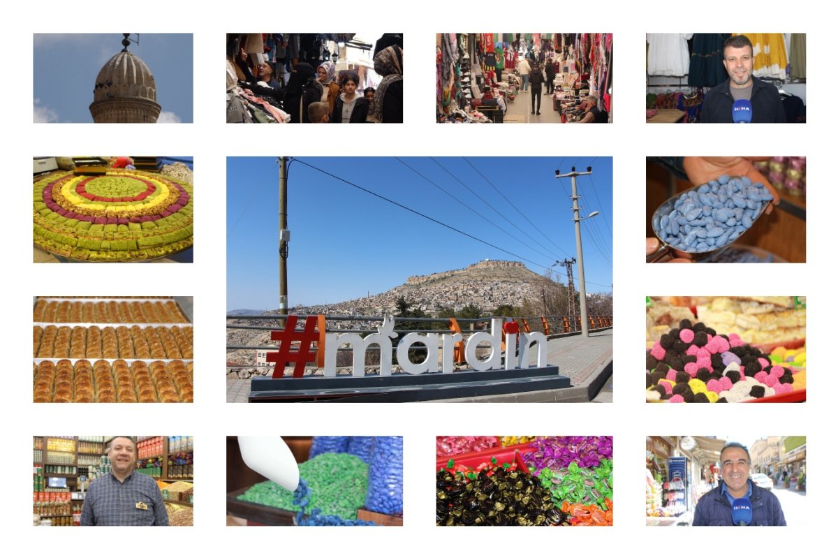 Mardin'de tatlı bayram telaşı esnafın yüzünü güldürüyor