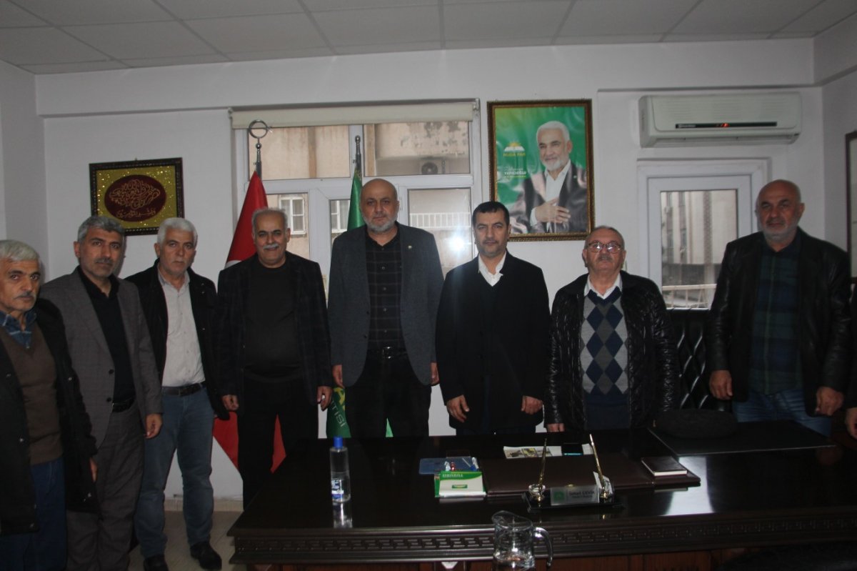 HÜDA PAR Mardin İl Başkanlığı teşkilatla bayramlaştı