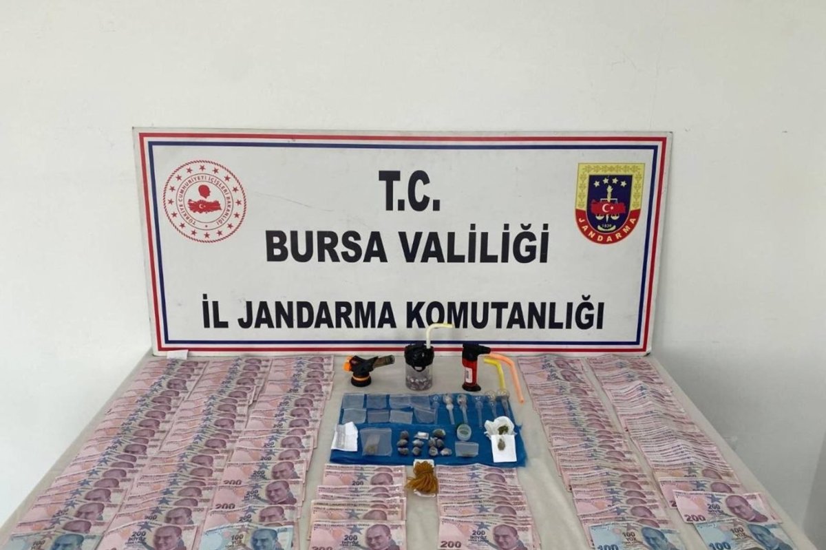 Bursa’da uyuşturucu operasyonu