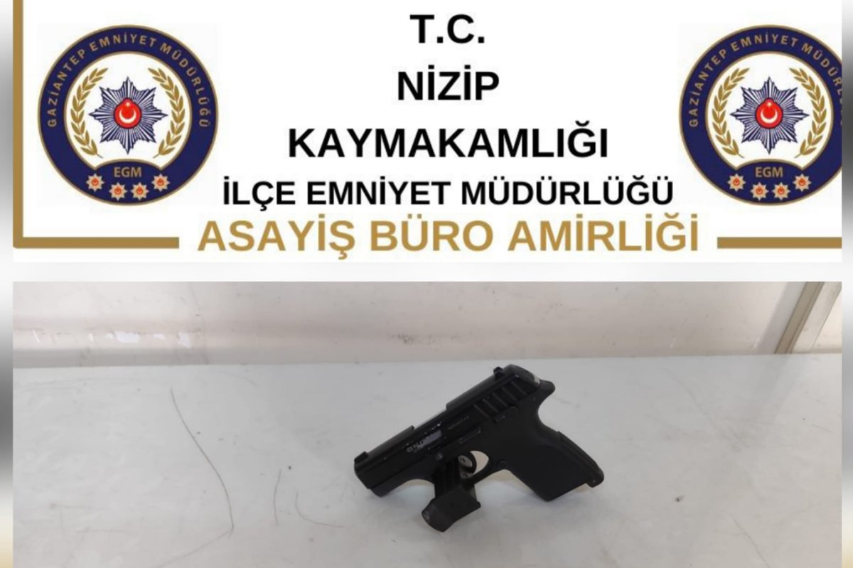 Gaziantep'te bankaya silahlı saldırı gerçekleştiren şahıs yakalandı