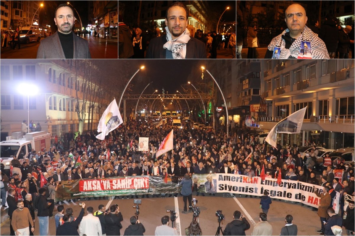 Ankara'da siyasi ve akademisyenlerden Mescid-i Aksa’nın özgürlüğü için birlik çağrısı