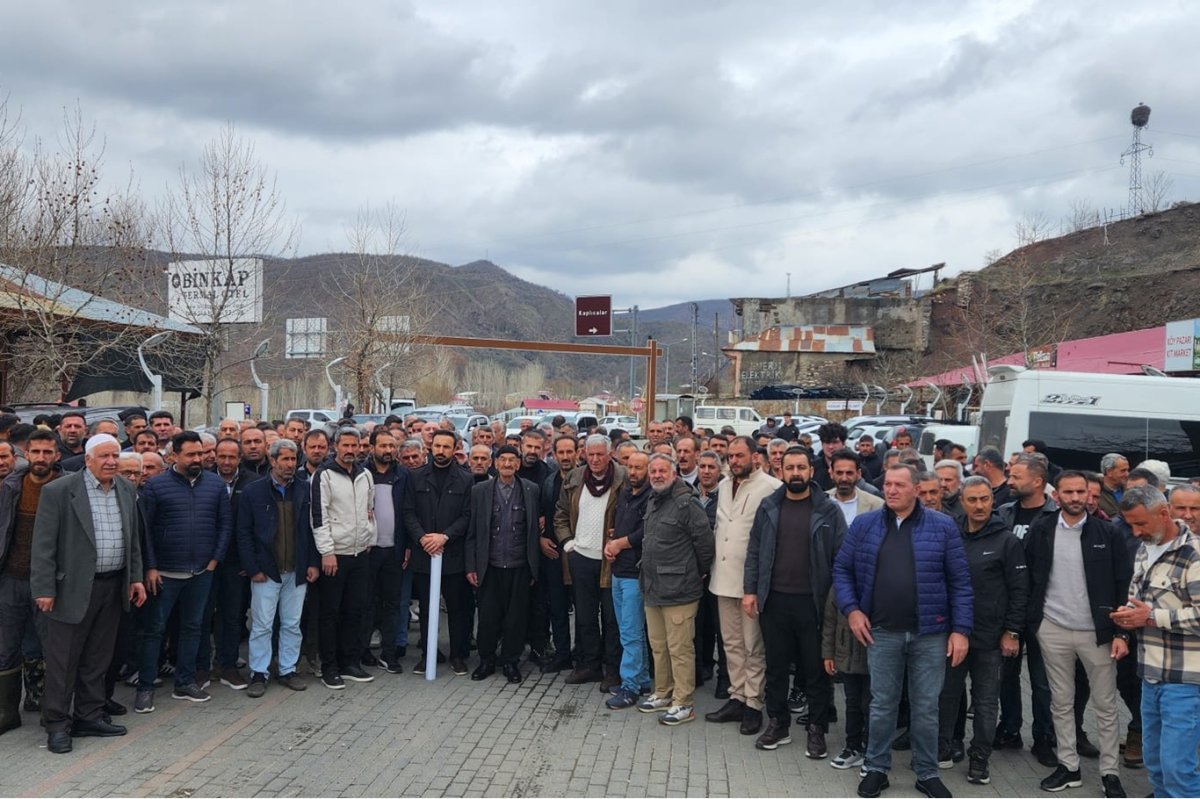 Bingöl’de HES tepkisi: Çocuklarımızın yarınlarını karartmayın