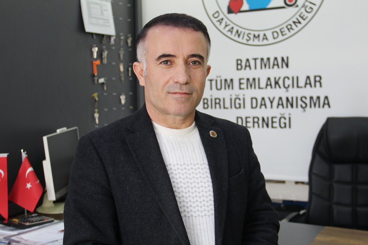 TEBD Batman İl Başkanı Değirmenci: Konut satışları dip seviyede