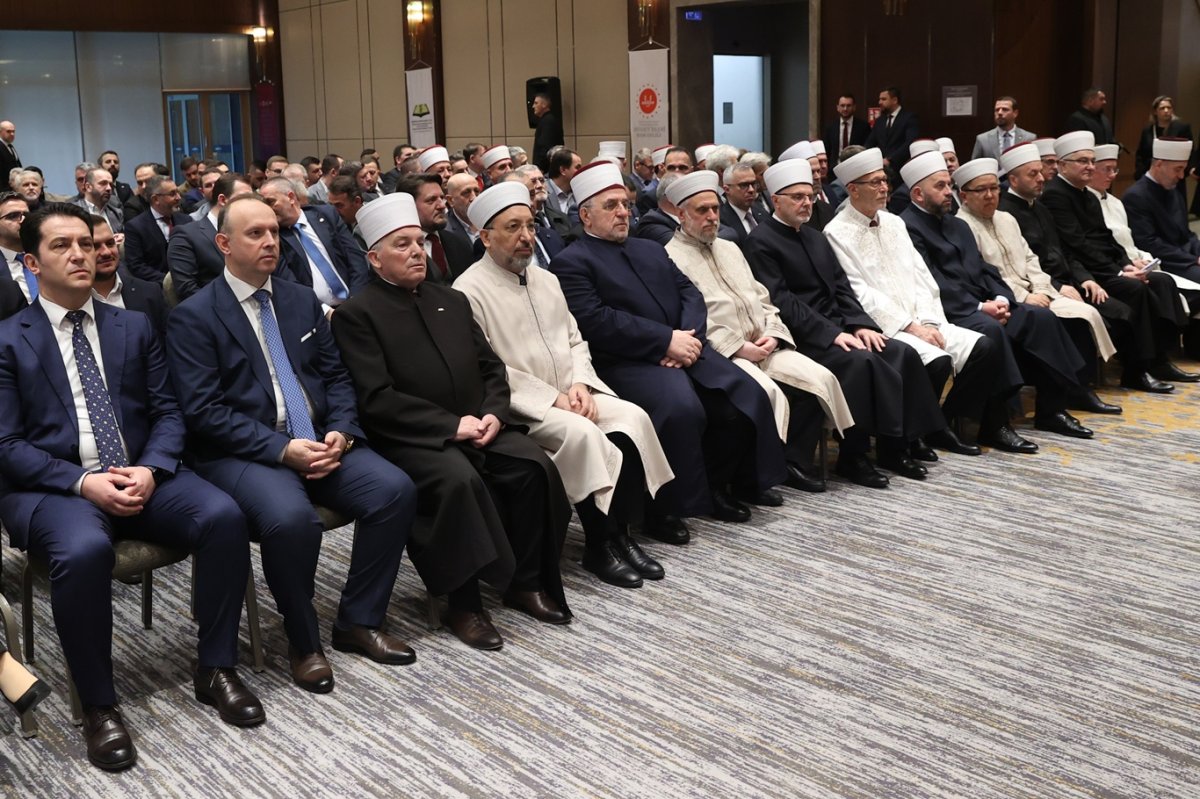 "10. Balkan Ülkeleri Diyanet İşleri Başkanları Toplantısı" Üsküp'te yapıldı