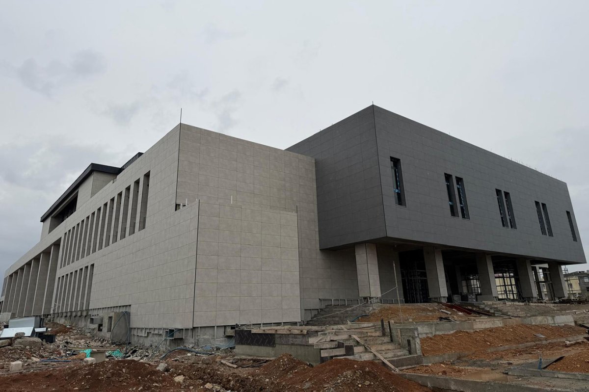 Batman'da Diş Hastanesi inşaatı yüzde 86 tamamlandı