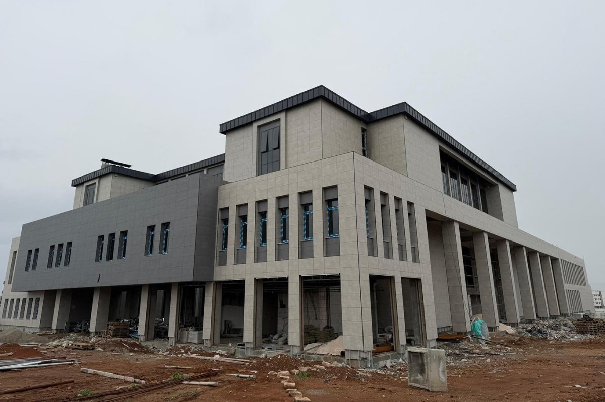 Batman'da Diş Hastanesi inşaatı yüzde 86 tamamlandı