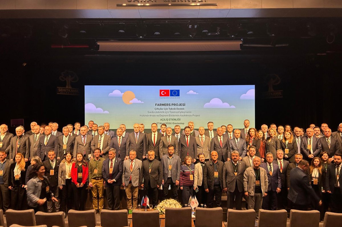 Gaziantep’te FARMERS projesi tanıtıldı
