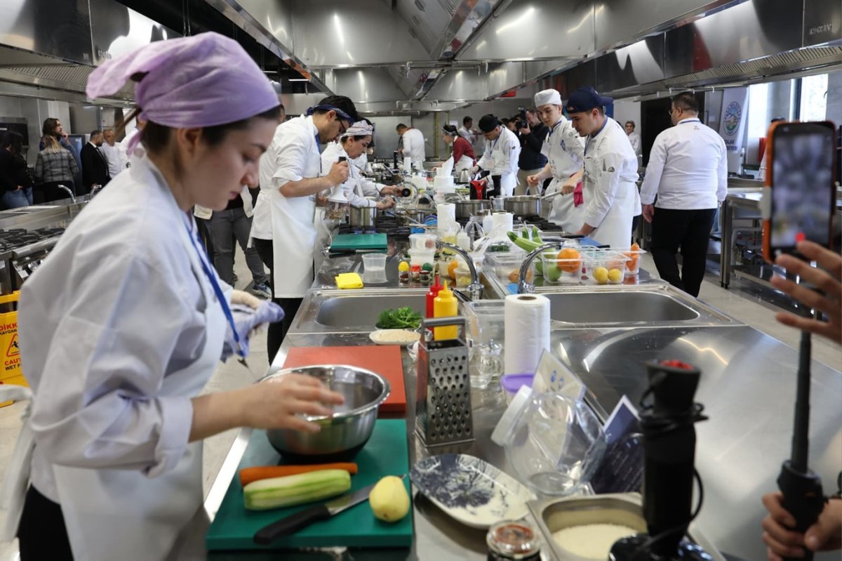 Üniversiteler mutfakta "Sıfır Atık" için yarıştı