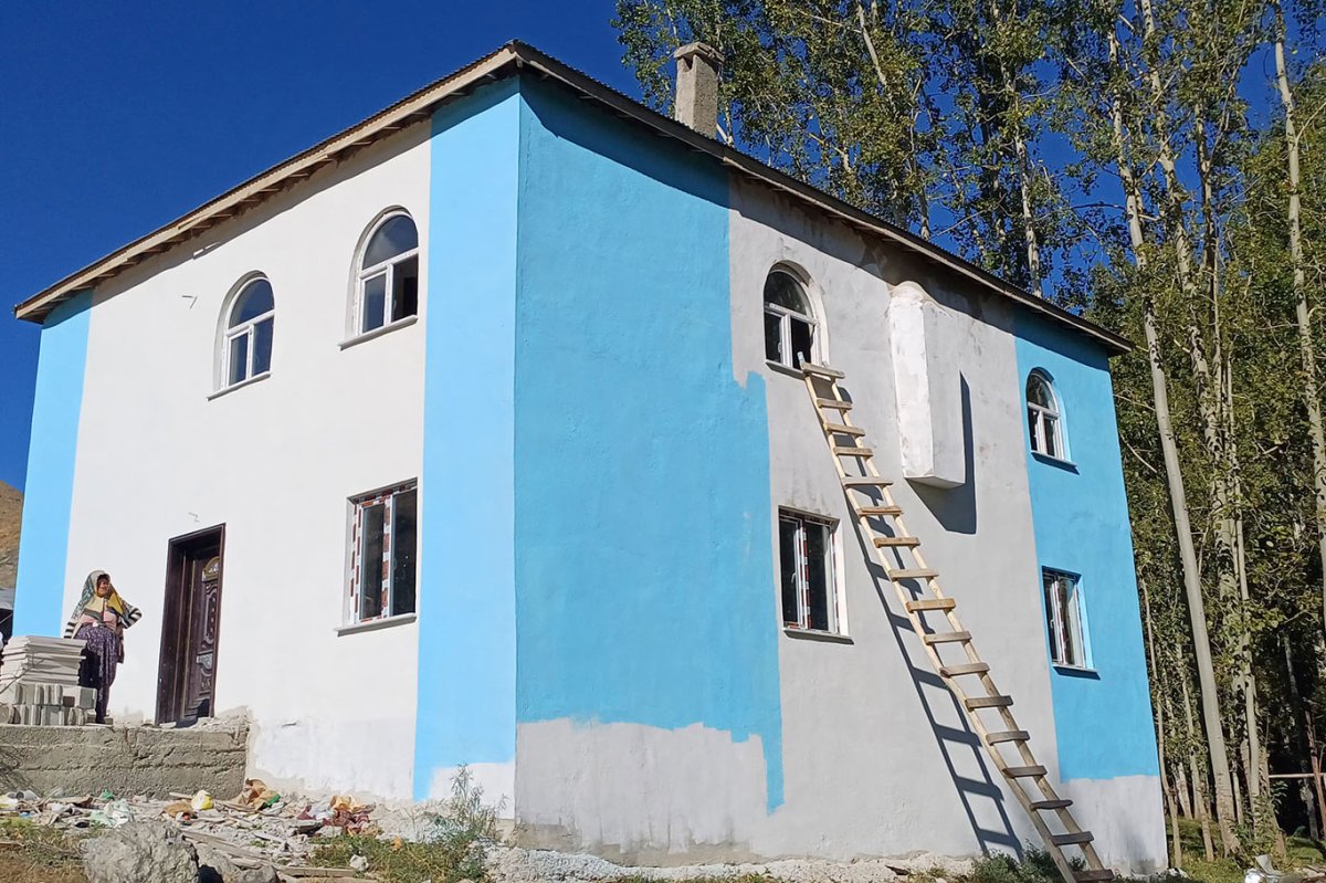 36 yıl aradan sonra Gelincik Mezrası’nda cami sevinci