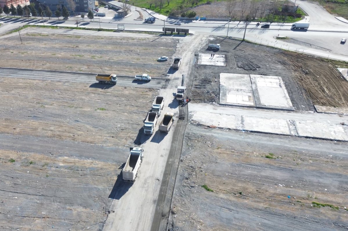 Battalgazi'de sökülen asfalt kırsal yollarda değerlendiriliyor