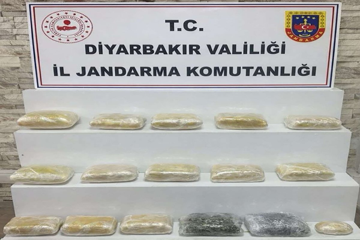 Diyarbakır’da uyuşturucu operasyonu: 14 gözaltı