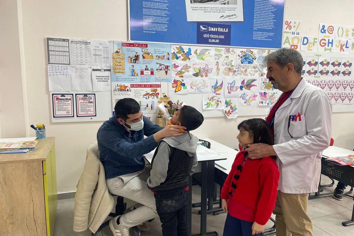 Diyarbakır’da öğrencilere ağız ve diş sağlığı taraması