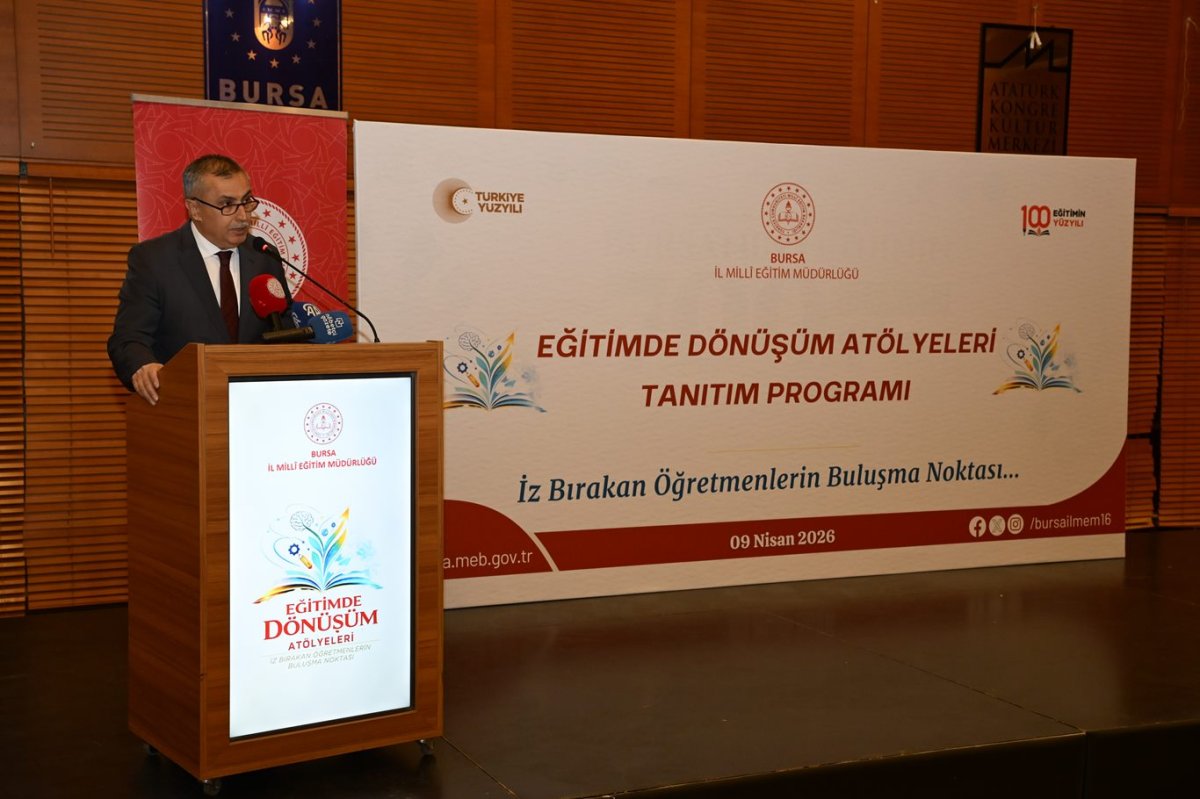 Bursa’da eğitimde dönüşüm atölyeleri başladı