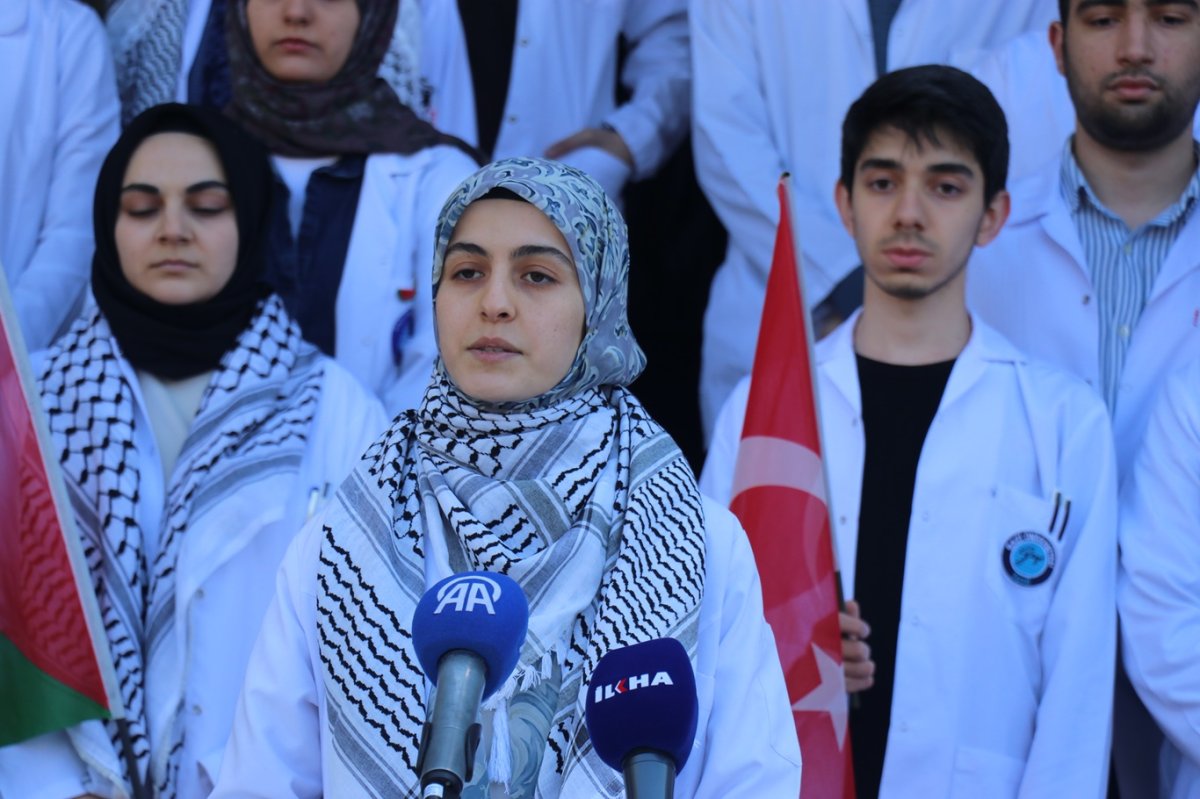 Gazi Üniversitesi Tıp Fakültesi'nden Filistinli esirlere yönelik idam yasasına tepki