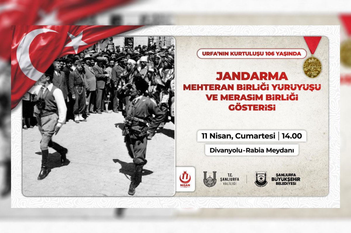 Şanlıurfa, kurtuluşunun 106. yılını kutlayacak