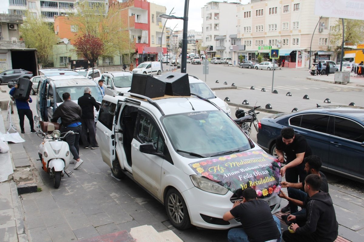 Batman'da Mevlid-i Nebi heyecanı: Davet çalışmaları sürüyor