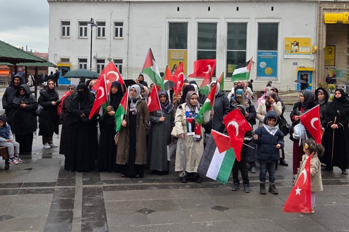 Elazığ’da siyonist rejimin idam kararlarına karşı basın açıklaması düzenlendi