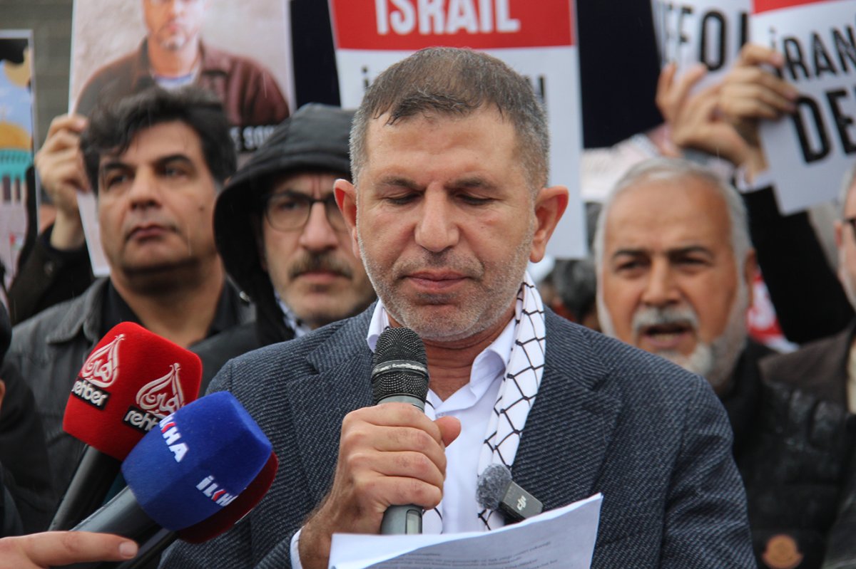 Filistin'e Destek Platformu: Her husus da zalim siyonist rejimle mücadele etmekte kararlıyız