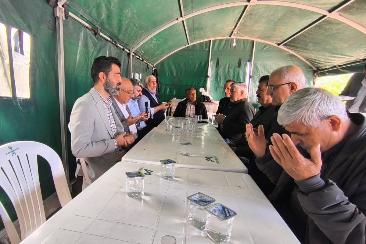 HÜDA PAR Milletvekili Dinç’ten taziye ziyareti