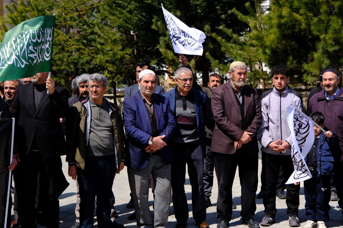 Van’dan siyonist rejimin Filistinli esirlere yönelik idam kararına tepki