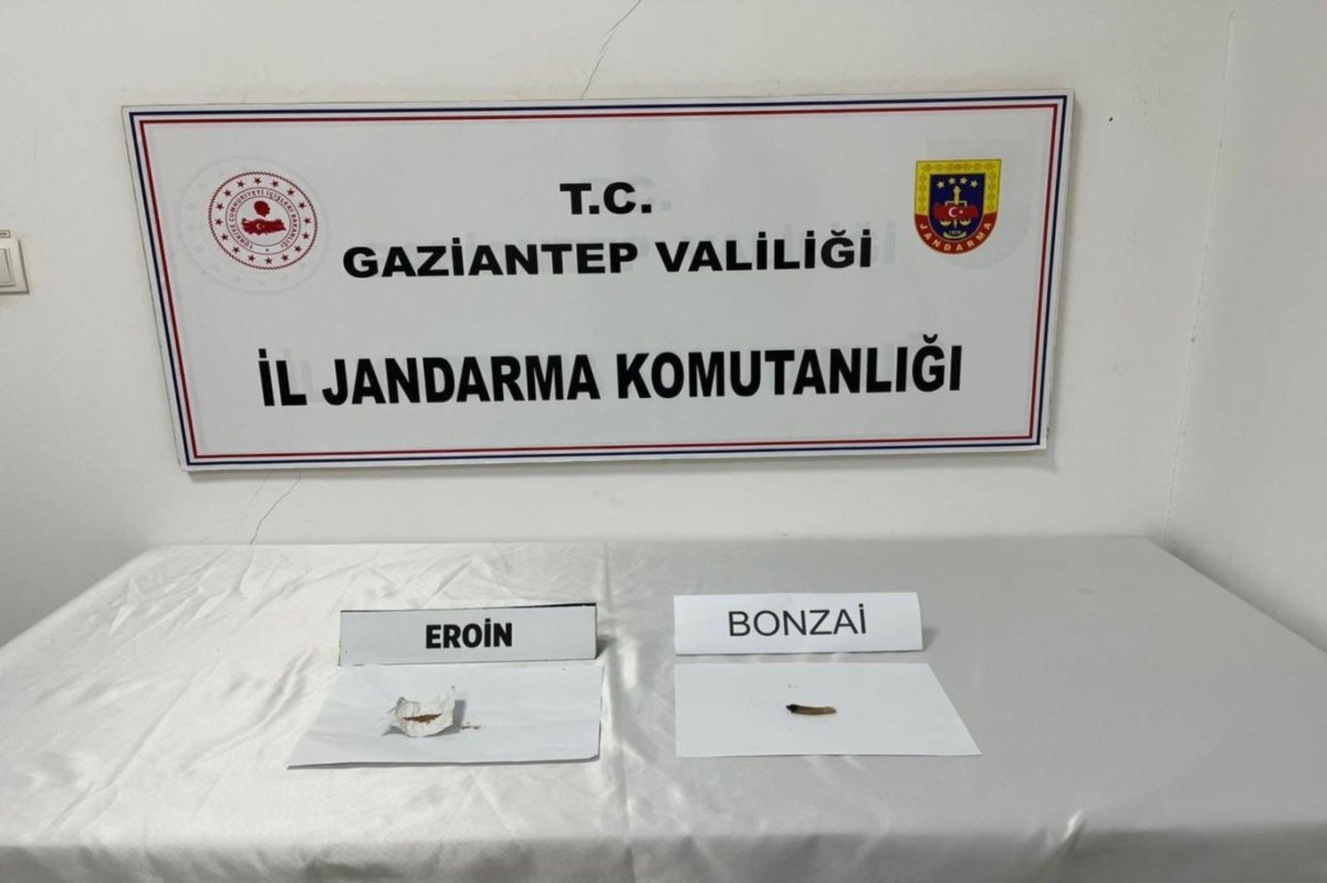 Gaziantep’te jandarmadan uyuşturucu operasyonu: Bir kişi tutuklandı