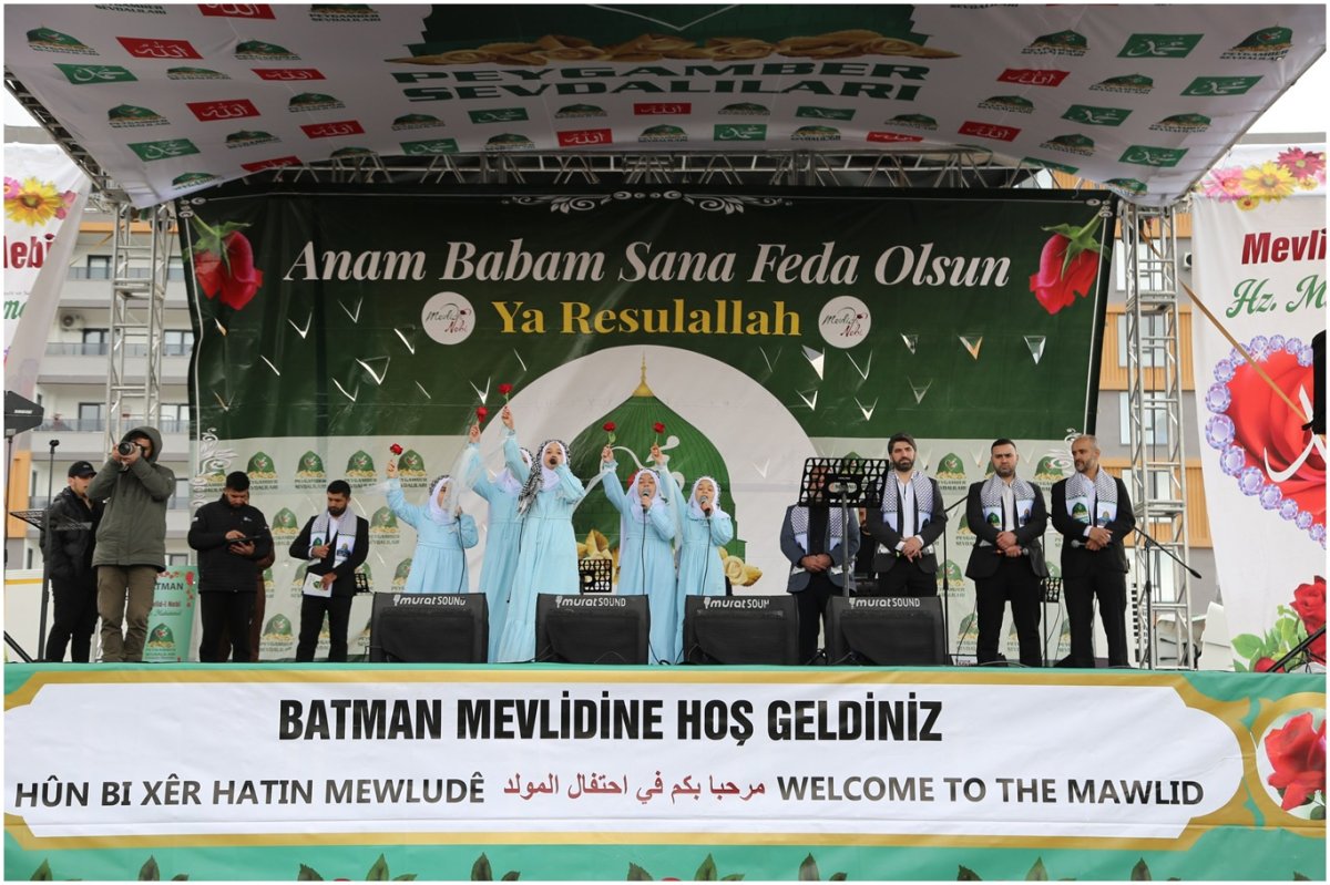 Fotoğraf kareleriyle Batman Mevlid-i Nebi etkinliği