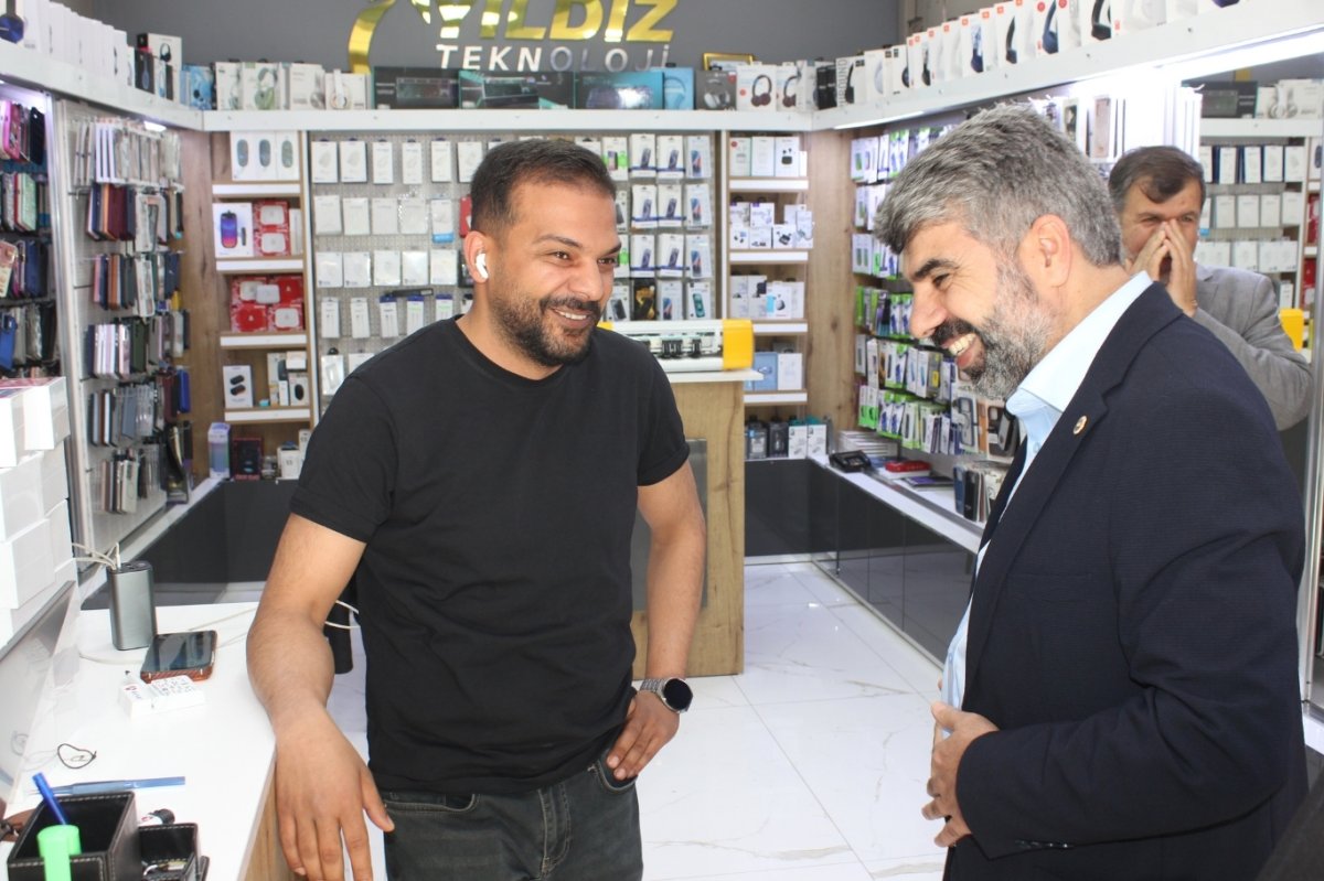 HÜDA PAR Mersin Milletvekili Dinç’ten Tarsus’ta esnafına ziyaret