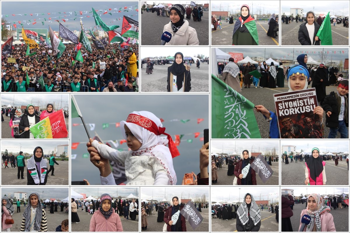 Batman’daki Mevlid buluşmasına kız çocuklarının coşkusu damga vurdu