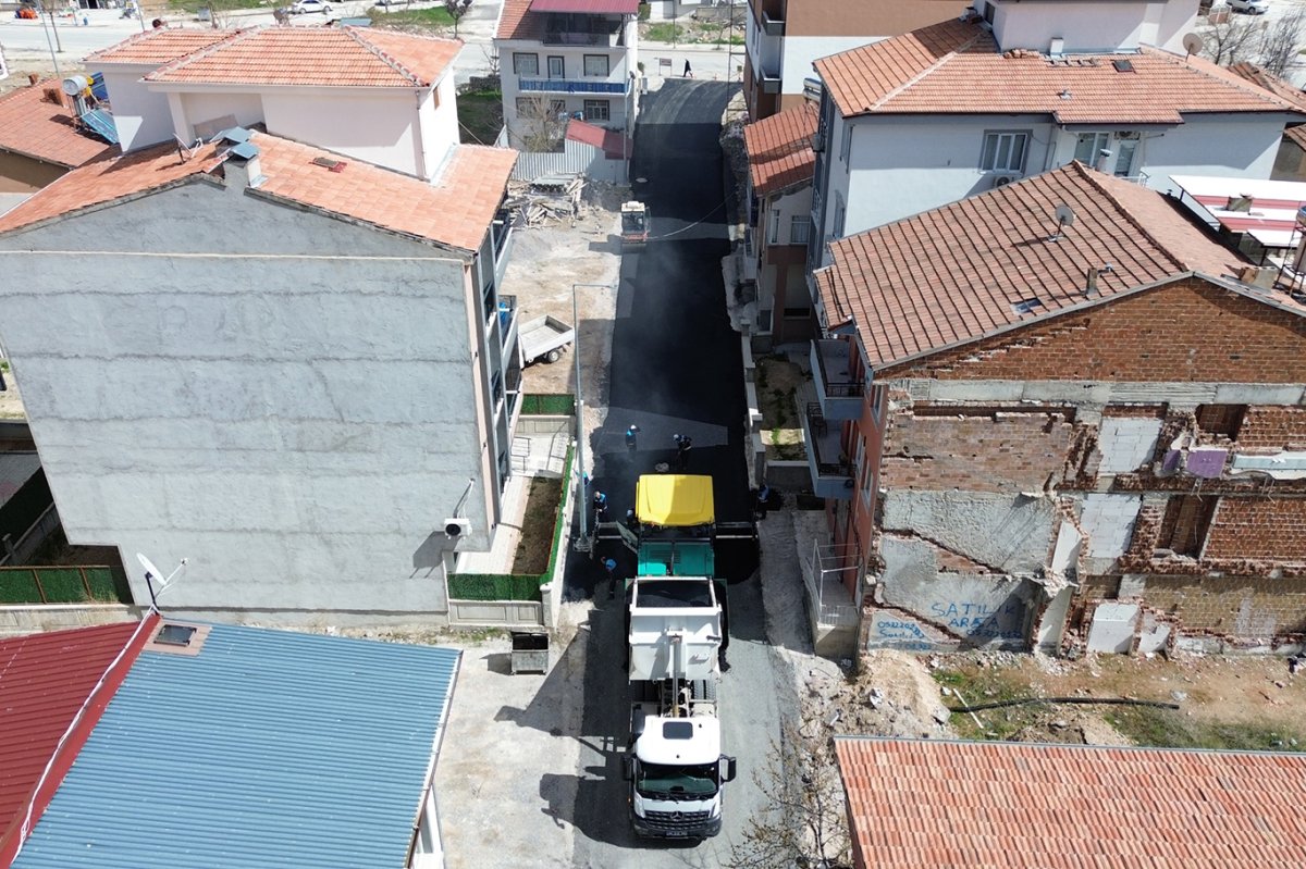 Battalgazi'de asfalt çalışmaları sürüyor