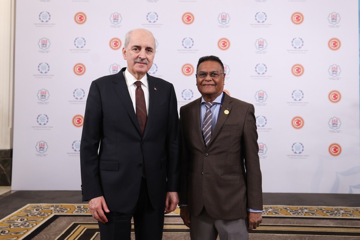 TBMM Başkanı Kurtulmuş, Guyana, Nijer ve Zambiya meclis başkanlarıyla görüştü