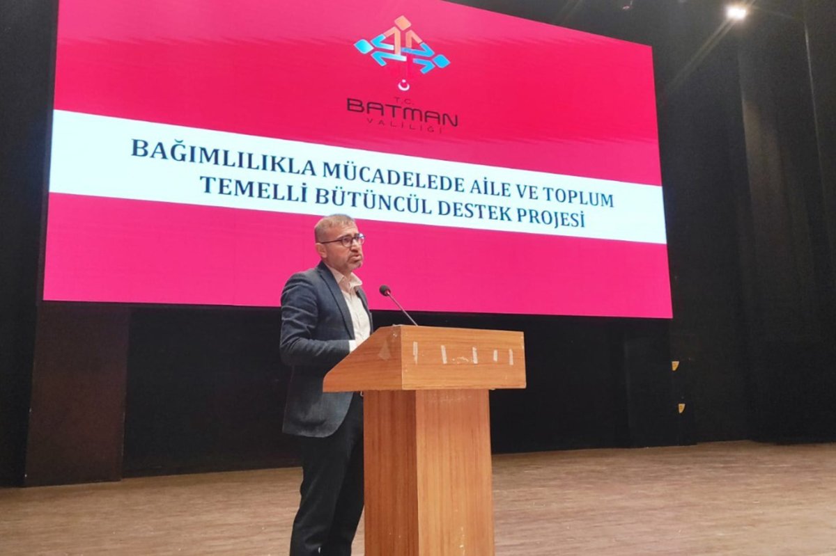 Batman İl Müftülüğünde bağımlılıkla mücadele projesi anlatıldı