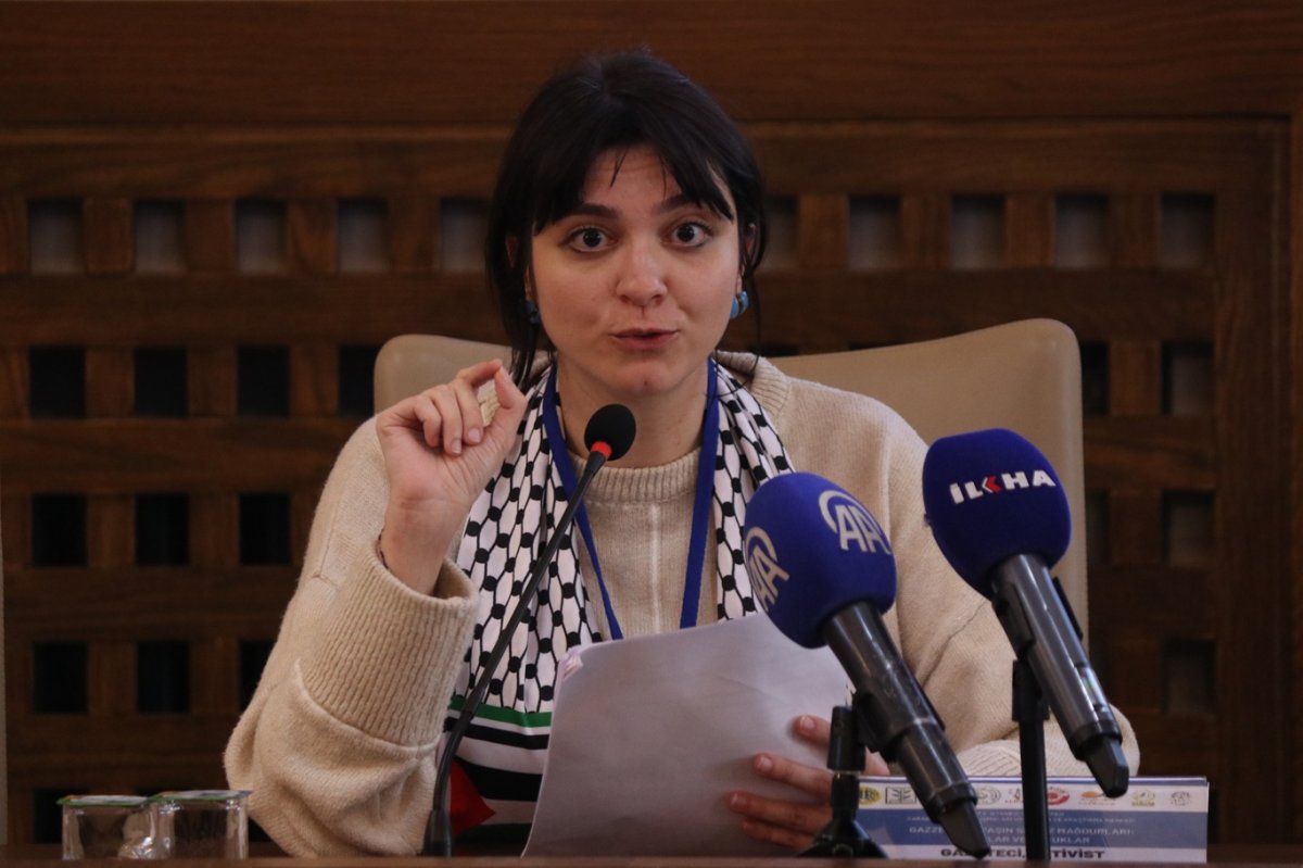 Gazze'de katledilen kadın ve çocuklar için İstanbul'da panel düzenlendi