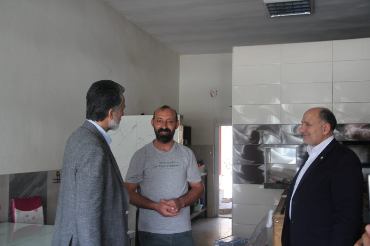 HÜDA PAR heyeti Ilıcalar’da muhtarlarla bir araya geldi