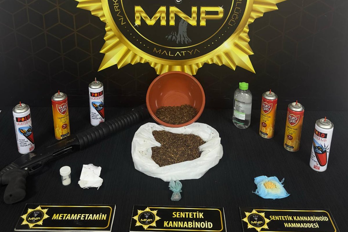 Malatya'da "torbacı" operasyonu: 7 tutuklama