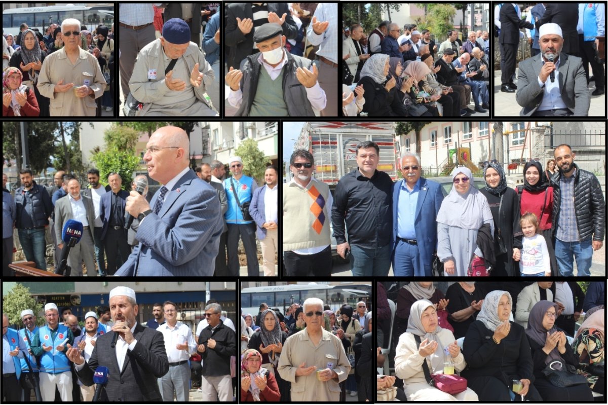 Mersin’de hacı adayları dualarla uğurlandı: Bu bir sabır ve arınma seferidir