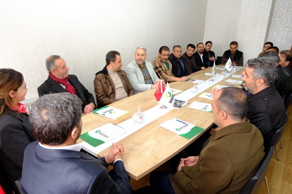 Van TSO Başkan Adayı Bayram’dan HAKSİAD’a ziyaret