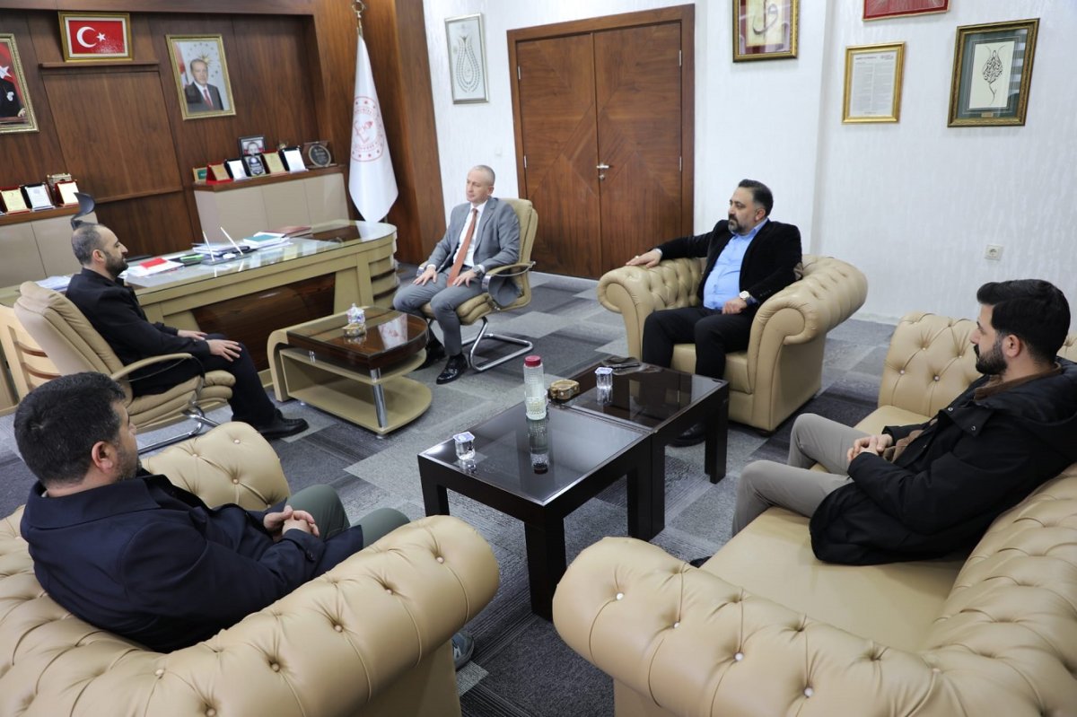 HÜDA PAR Ağrı İl Başkanı Yılmaz’dan İl Milli Eğitim Müdürü Kökrek’e taziye ziyareti