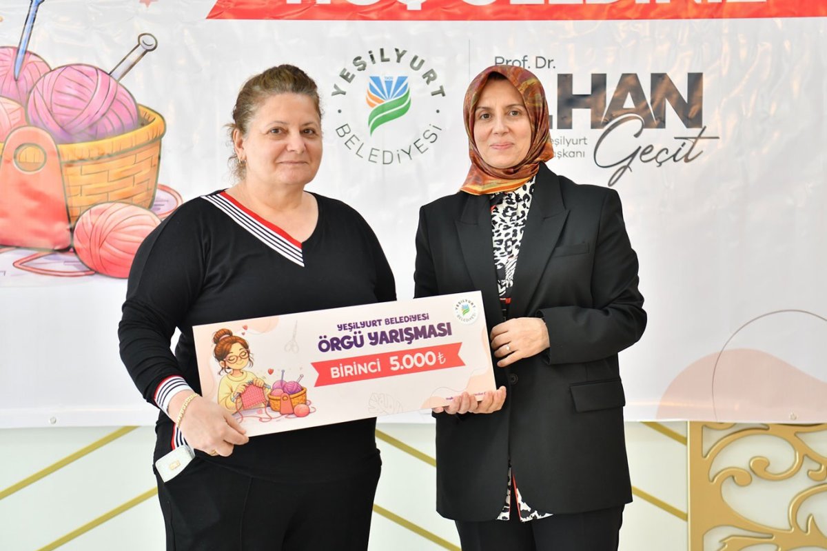 Malatya'daki örgü yarışması büyük ilgi gördü