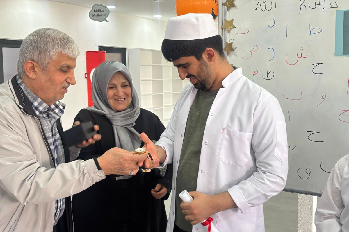 Batman'da özel bireylerin Kur'an sevinci duygulandırdı