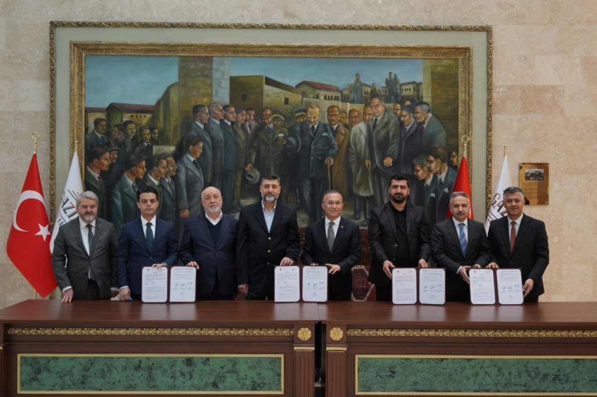 Gaziantep'te Hacı Mahmut Saruhan Camii için protokol imzalandı