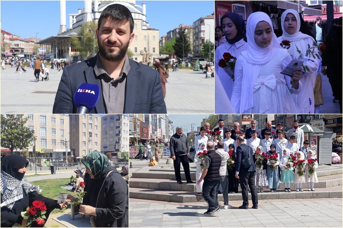 İstanbul halkı Mevlid-i Nebi etkinliğine güllerle davet edildi