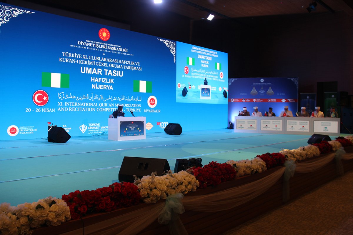 11'inci Uluslararası Hafızlık ve Kur'an-ı Kerim'i Güzel Okuma Yarışmasının finali gerçekleşti