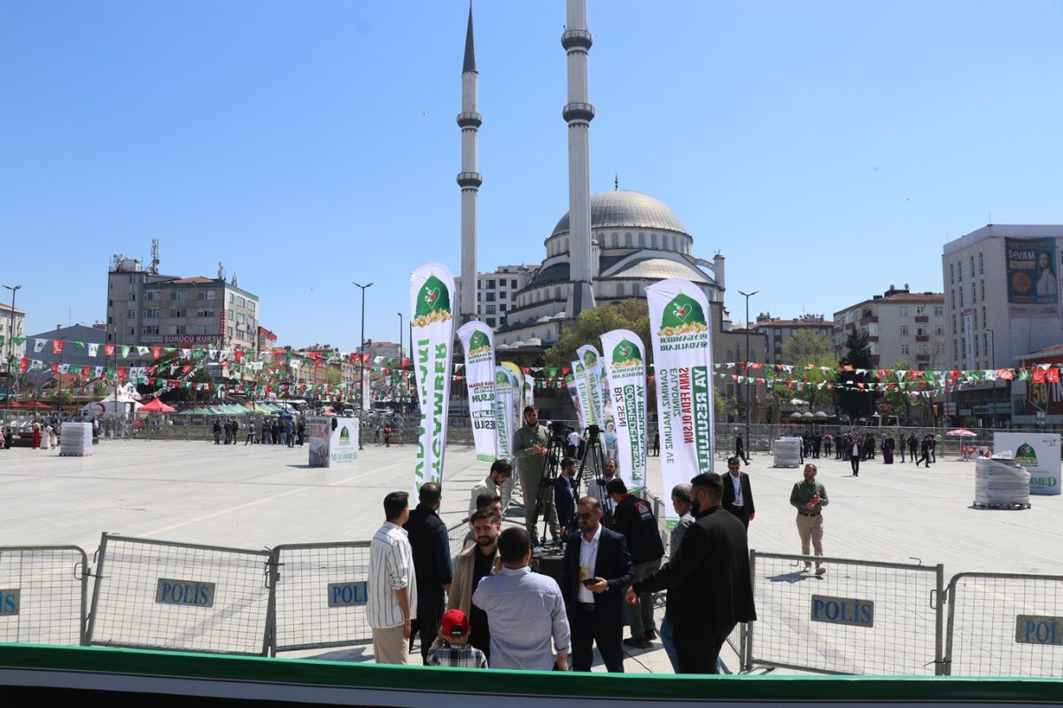 İstanbul Mevlid-i Nebi programı için hazır